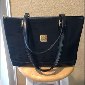 MCM Vintage Zippered Tote